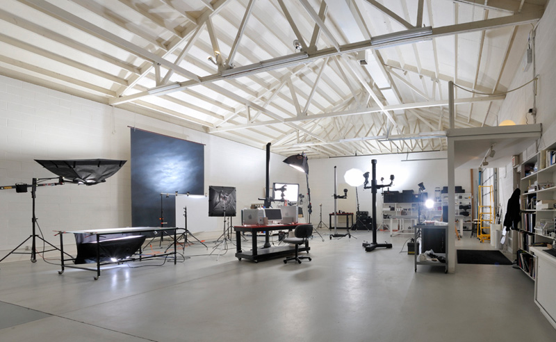 Interior of Commercial Photo Studio Rental